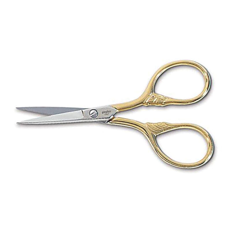 Gingher 3 1/2 Inch Lion's Tail Embroidery Scissors