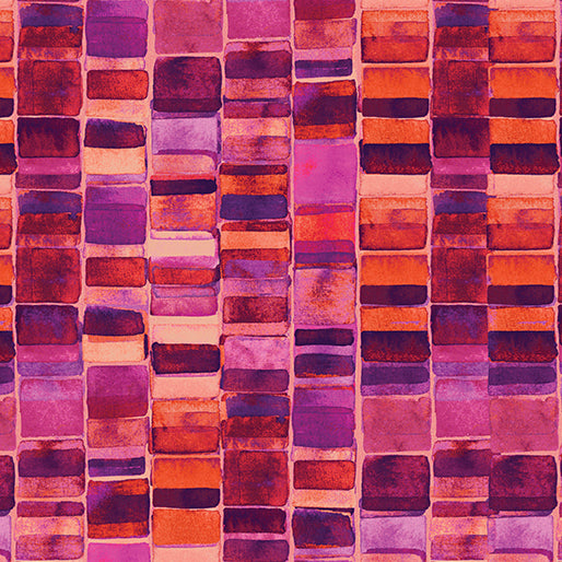 Square Expression Orange/Pink