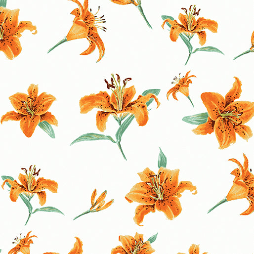 Tiger Lilies White