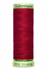 Heavy Duty Polyester Topstitching Thread 30m/33yds Ruby Red