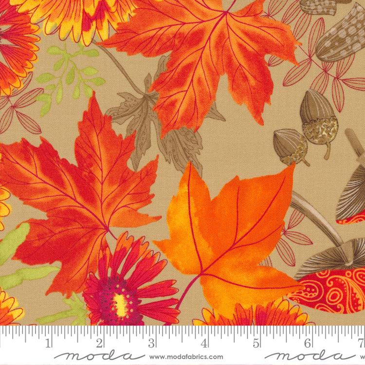 Forest Frolic Caramel 48740 14 Moda #1