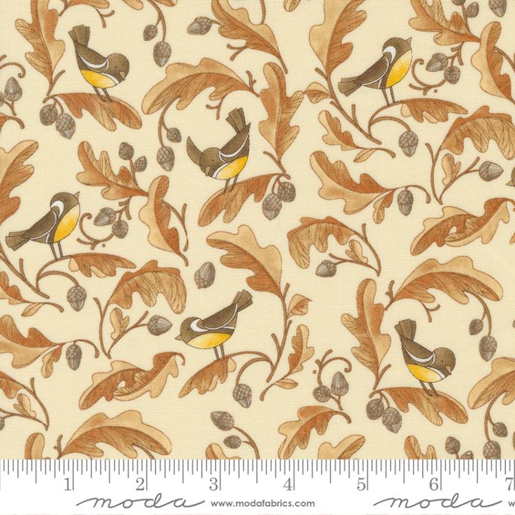 Forest Frolic Cream 48742 12 Moda #1