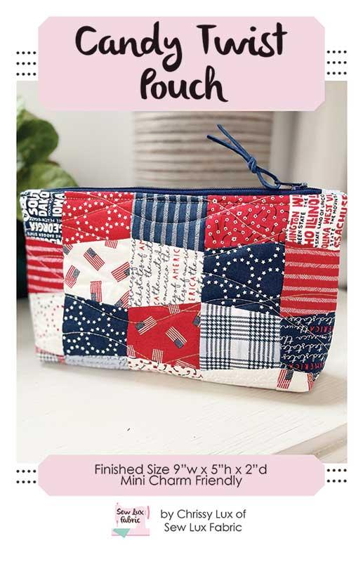Candy Twist Pouch SLF 2302 Sew Lux Fabric#1