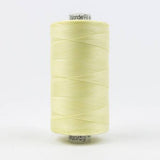 Konfetti Solid 50wt Cotton Thread 1000m Pale Yellow
