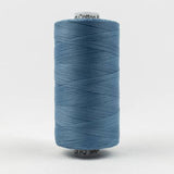 Konfetti Solid 50wt Cotton Thread 1000m Blue