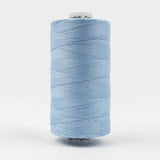 Konfetti Solid 50wt Cotton Thread 1000m Sky Blue