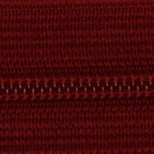 Beulon Zipper 7" Burgundy B7 527 YKK#3