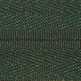 Unique Invisible Zipper 22" U2022 530 Hunter Green YKK#3