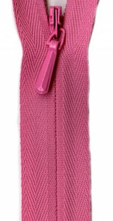 Unique Invisible Zipper Hot Pink 9in
