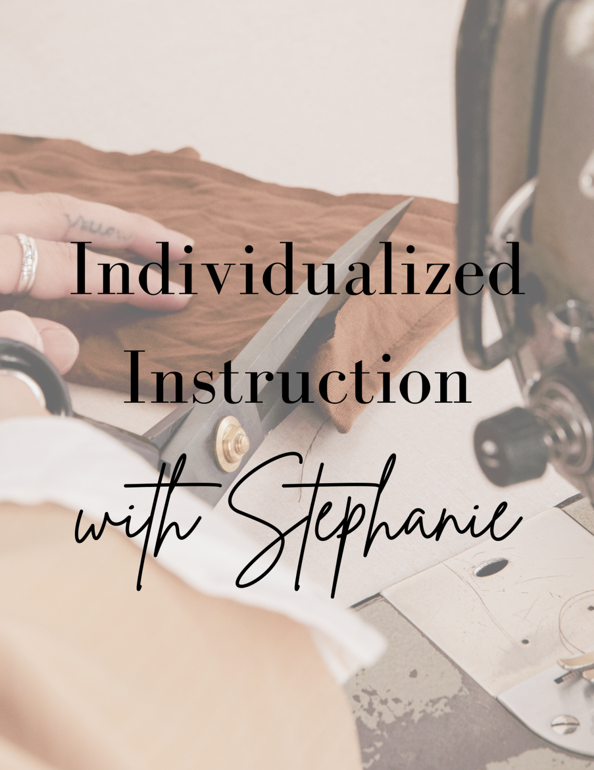 1:1 Individualized Instruction with Stephanie